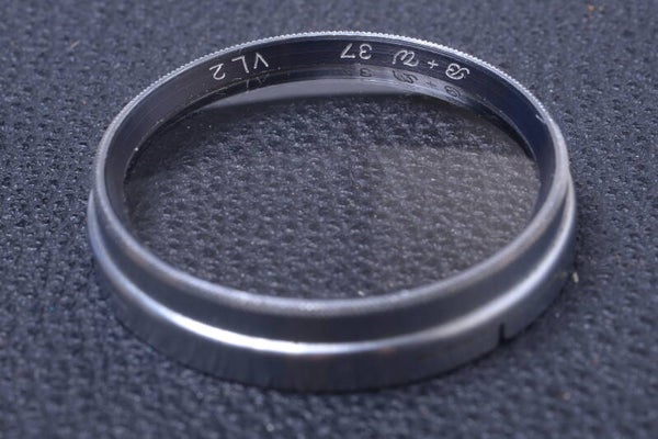 B & W SCHNEIDER CLOSE-UP VL2 37MM FILTER LENS OR CAMERA PUSH ON 106-3