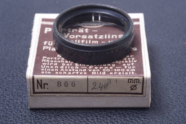 RHACO WIDE ANGLE 36MM FILTER LENS OR CAMERA PUSH ON W/ BOX 106-4