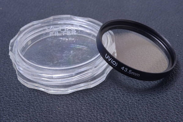 VEMAR? UV 43.5MM FILTER LENS OR CAMERA SCREW W/ KEEPER 106-4