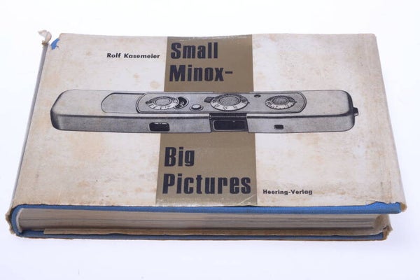 MINOX B ’SMALL MINOX BIG PICTURES’ ROLF KASEMEIER BOOK HEERING ENGLISH   162