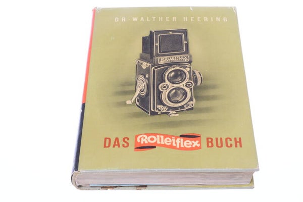 DR. W. HEERING ‘DAS ROLLEIFLEX BUCH’ ‘1958’ MANUAL BOOK PHOTOGRAPHY GERMAN 162