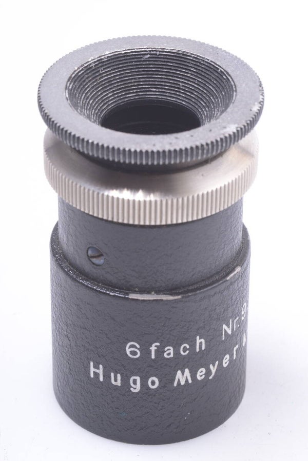 HUGO MEYER GORLITZ 6X MAGNIFIER *RARE* FOCUS FINDER NICKEL PLATED