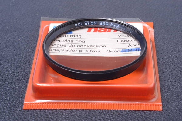 B & W SCHNEIDER SKYLIGHT KR 1.5 55MM FILTER LENS OR CAMERA W/ KEEPER 110-2