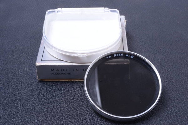 B & W SCHNEIDER NEUTRAL DENSITY ND4X 48MM FILTER LENS OR CAMERA BOXED 110-3