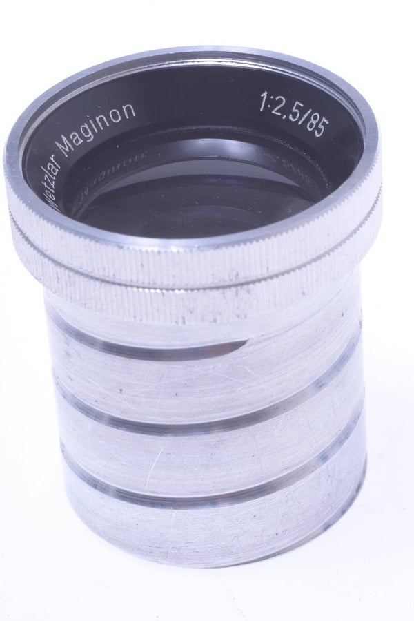 WILL WETZLAR MAGINON 85MM F/2.5 LENS METAL TUBE PROJECTOR, PROJECTING PORTRAIT