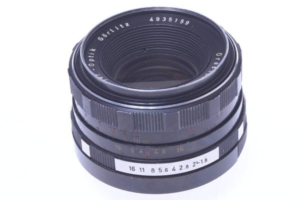 MEYER 50MM 1.8 ORESTON EXAKTA, EXA, TOPCON MOUNT LENS 35MM CAMERA