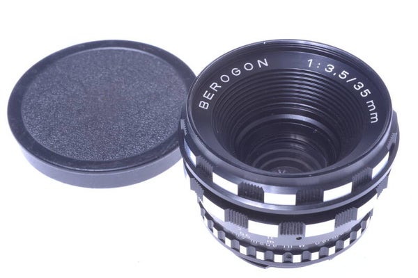 (ISCO WESTRON) BEROGON 35MM 3.5 MINTY* EXAKTA EXA TOPCON MOUNT LENS SLR CAMERA