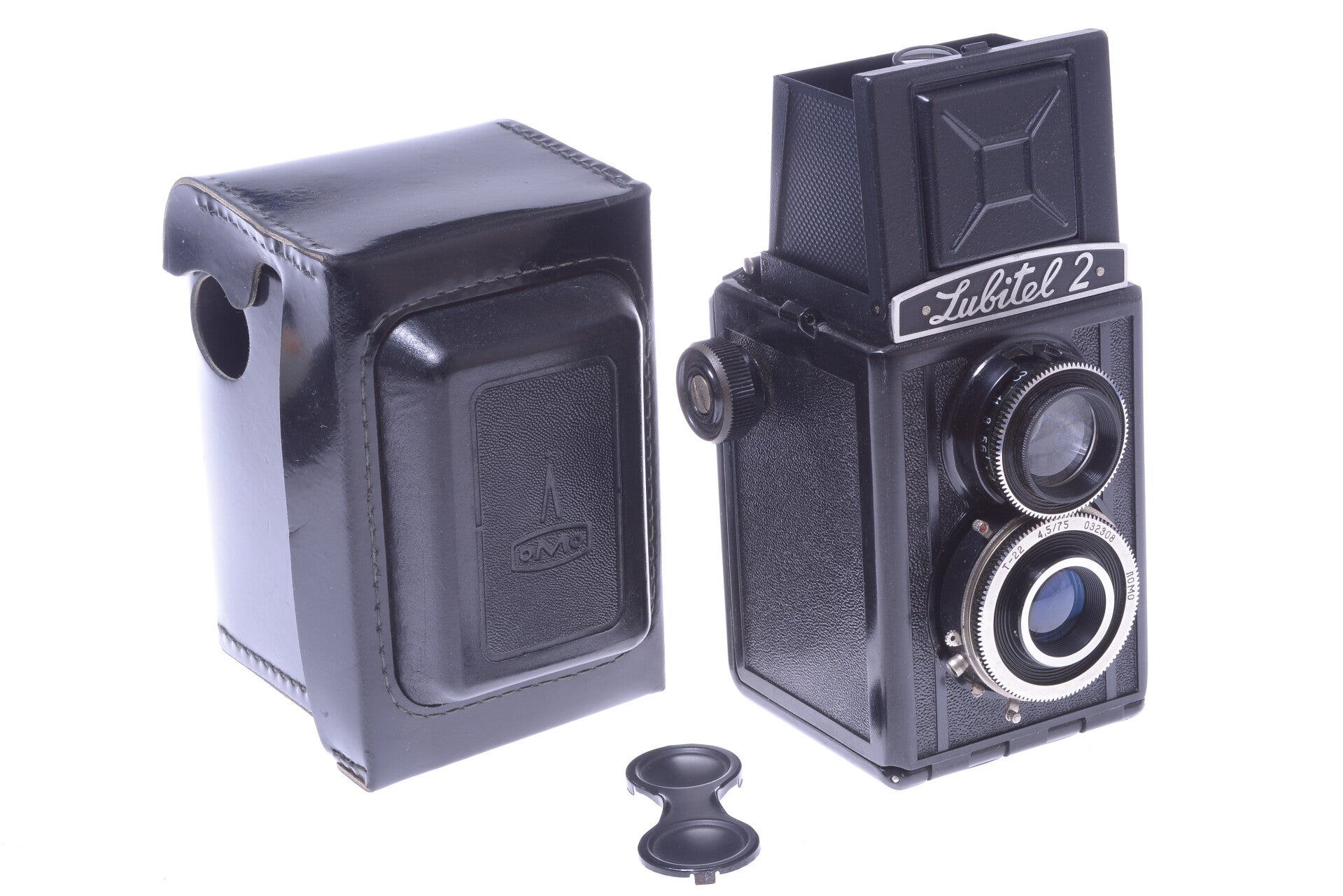 GOMZ LUBITEL 2 TLR 6X6 120 ROLL FILM *READ* W/ CASE