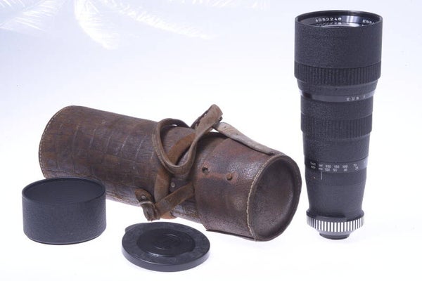 ENNA 400MM 4.5 TELE ENNALYT LENS EXAKTA EXA TOPCON BAYONET MOUNT *READ*