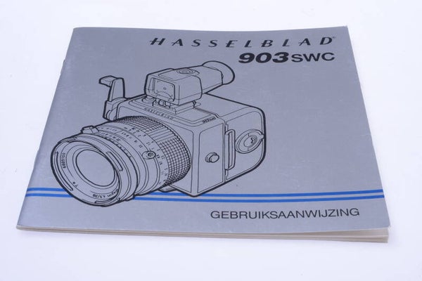 HASSELBLAD 903SWC CAMERA ORIGINAL INSTRUCTIONS MANUAL DUTCH 130-1
