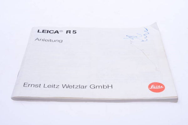 LEICA R R5 CAMERA ORIGINAL INSTRUCTIONS MANUAL GERMAN 131-2