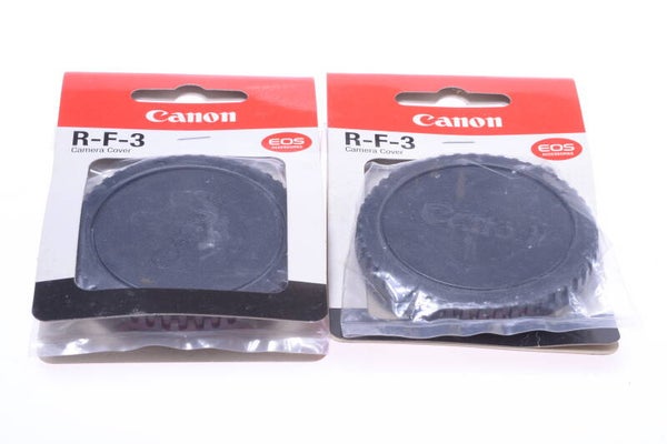 2X CANON EOS IN ORIGINAL PACKIGING CAMERA ORIGINAL BODY CAP 35MM SLR    96-3