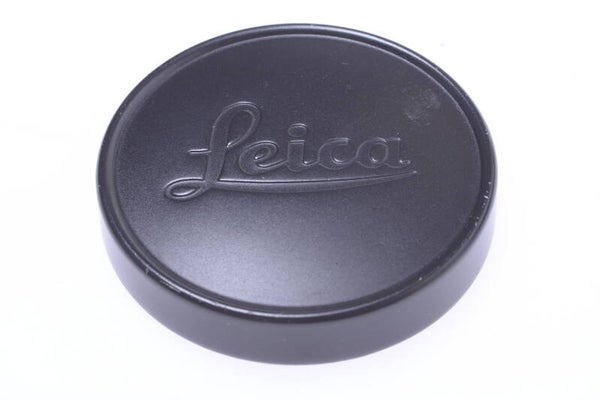 LEICA M GENUINE BLACK ANODIZED LENS FRONT CAP E39, 42MM, A42 DIAMETER