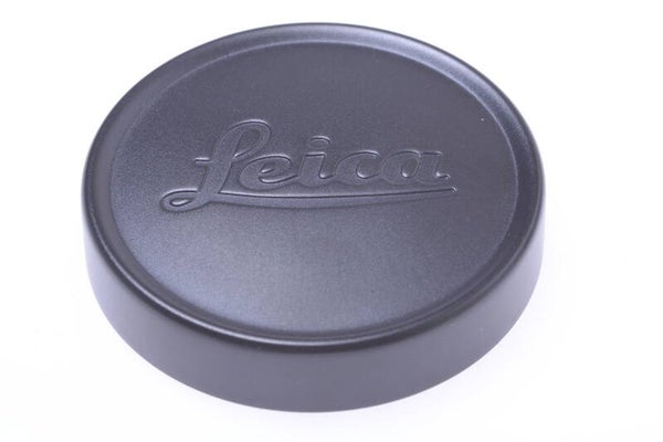 LEICA M GENUINE BLACK ANODIZED LENS FRONT CAP E43 45MM DIAMETER 50MM SUMMILUX