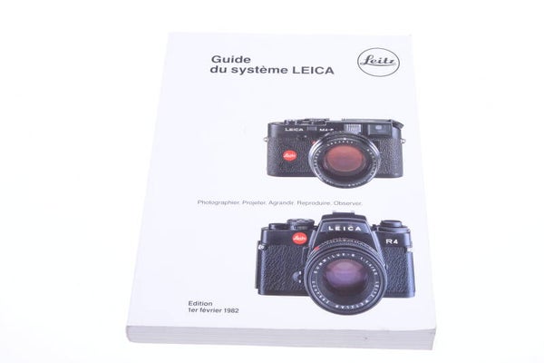 LEICA SYSTEMS CATALOGUE FOR RETAIL 1982 PRODUCT GUIDE BROCHURE FRENCH  163
