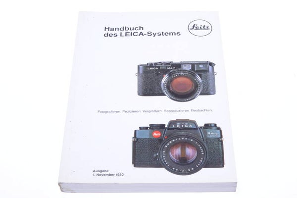 LEICA SYSTEMS CATALOGUE FOR RETAIL 1980 PRODUCT GUIDE BROCHURE GERMAN  163