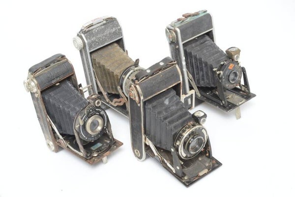 PONTIAC BLOC METAL 41, AGFA COLORED & WELTA PERLE, VOIGTLANDER BESSA