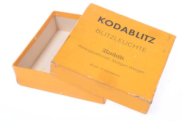 KODAK ROUND FLASH ‘BLITZLEUCHTE’ BOX *READ, NO FLASH* *EMPTY MAKERS BOX ONLY*