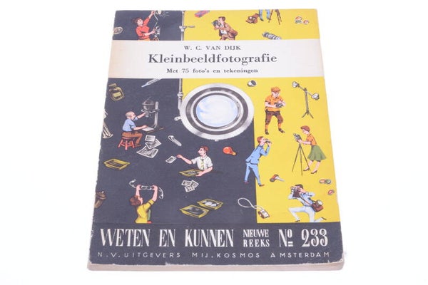KOSMOS W.C. VAN DIJK ’PHOTOGRAPHY’ 1953-59 DUTCH 3 BOOKS ORIGINAL 163