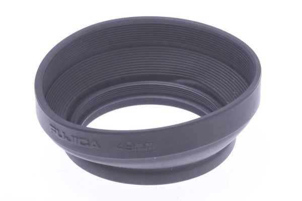FUJICA 49MM GENUINE HOOD SUN SHADE  RUBBER   78-1