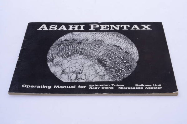 PENTAX ACCESSORIES ORIGINAL INSTRUCTIONS OPERATING MANUAL ENGLISH 132-1