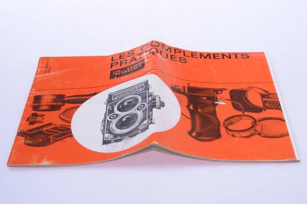 ROLLEIFLEX PRACTICAL SUPPLEMENTS ORIGINAL INSTRUCTIONS MANUAL FRENCH 132-2