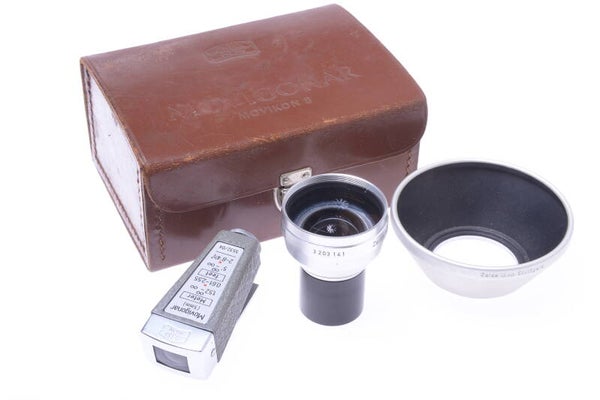 ZEISS MOVIGONAR 1/2xF CONVERSION LENS MOVINETTE MOVIKON 8 8MM CINE CAMERA