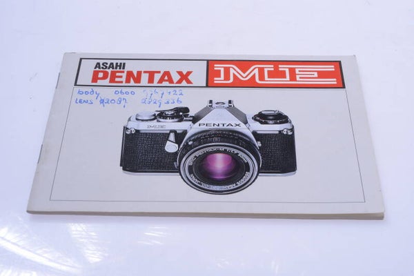 PENTAX ME CAMERA ORIGINAL INSTRUCTIONS MANUAL DUTCH 133-1