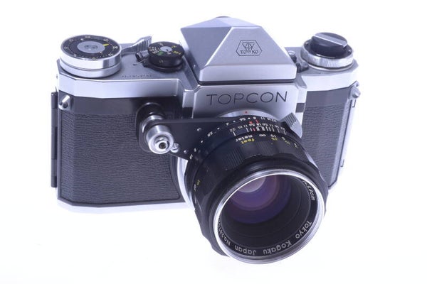 TOPCON R, ‘BESELER B' 35MM SLR CAMERA *MINTY* 58MM, 5.8CM 1.8 AUTO-TOPCOR LENS