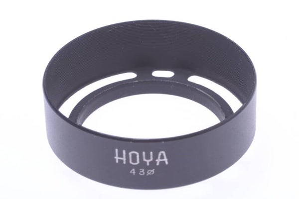 HOYA RANGE FINDER CAMERA 43MM LENS HOOD SUN SHADE ALUMINUM   84-1