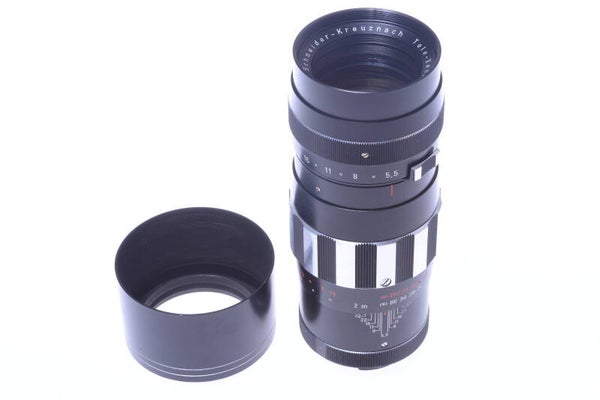 SCHNEIDER 240MM 5.5 TELE-XENAR *MINTY* EXAKTA EXA MOUNT LENS 35MM CAMERA