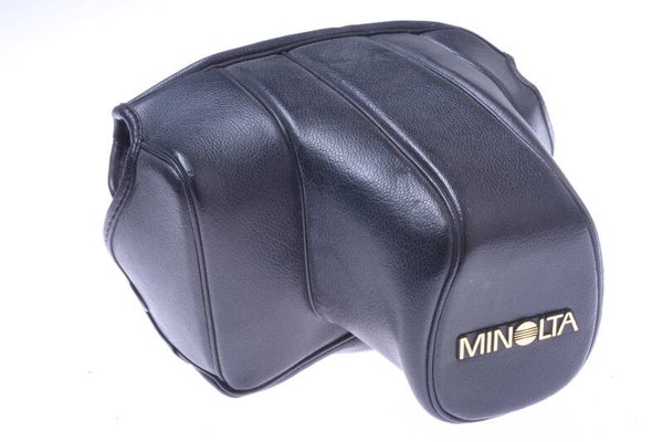 MINOLTA DYNAX AB-700 BASE PLATE & ORIGINAL CF-700 CAMERA CASE *NO CAMERA*