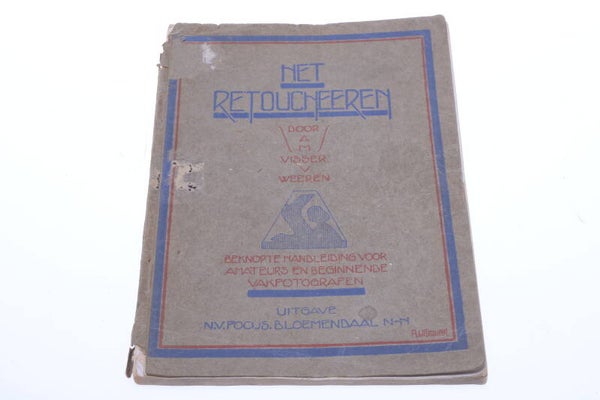 N.V. FOCUS 1921 ‘RETOUCH’ OF GLASS PLATES DUTCH BOOK ORIGINAL  163