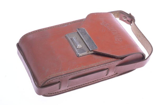 CORONET EARLY 4.5x6, 6x6CM, 6X9CM 120/620 ROLL FILM LEATHER CASE *NO CAMERA*