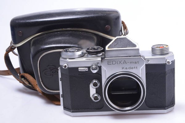 WIRGIN EDIXA MAT KADETT 35MM REFLEX M42, 42MM MOUNT CAMERA WORKS 100% NO LENS