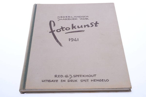 6 BOOKS FOTO ART BOOKS NEDERLANDS JAARBOEK VOOR FOTOKUNST 1941 -1949 DUTCH 164
