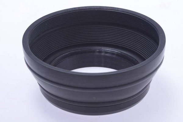 UNBRANDED 52MM MADE IN JAPAN LENS HOOD SUN SHADE SCREW IN RUBBER   88-4