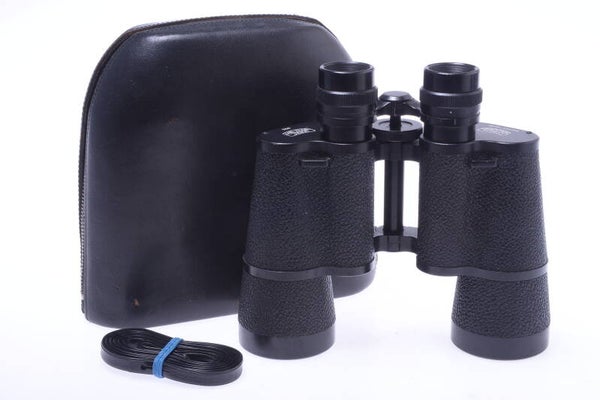 ZEISS JENOPTEM 7X50 W BINOCULARS *VERY NICE, BUT READ* DDR W/ CASE & STRAP