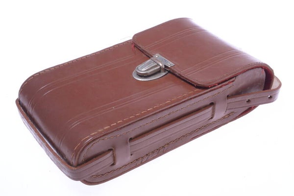 UNBRANDED 6x9CM, 6.5x11CM 120/620 ROLL FILM LEATHER CASE *NO FOLDING CAMERA*