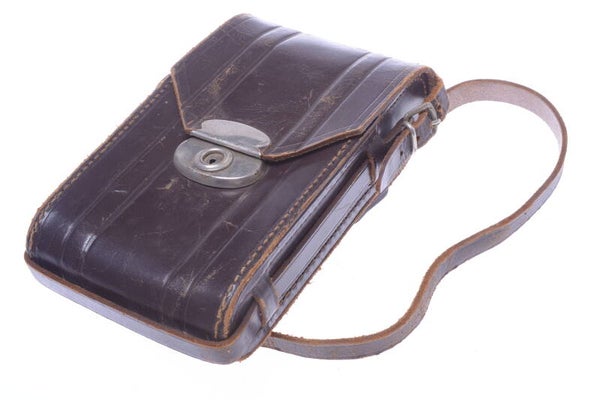 EMM COR 6x9CM, 6.5x11CM 120/620 ROLL FILM LEATHER CASE *NO FOLDING CAMERA*