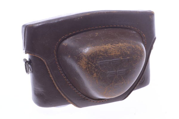 FUJI OPTICAL PET 35 ORIGINAL MAKERS LEATHER CASE 35MM FILM *NO CAMERA*