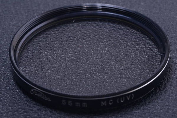 TOSHIBA MC (UV) 55MM FILTER GENUINE LENS OR CAMERA SCREW IN 11-2