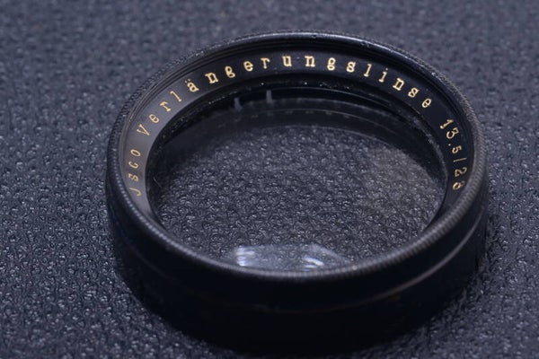 ISCO 38MM WIDE ANGLE CONVERSION FILTER GENUINE ANTIQUE LENS PUSH ON   11-3