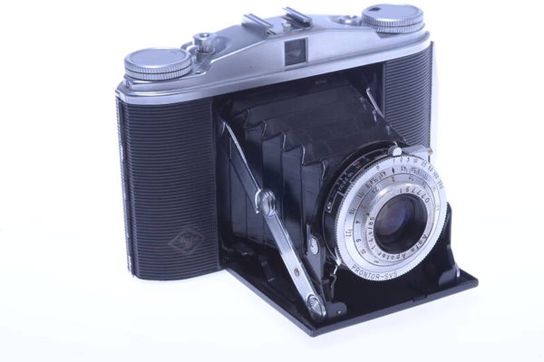 AGFA ISOLETTE II 6X6 120 ROLL FILM CAMERA *READ* APOTAR 85MM 4.5 LENS