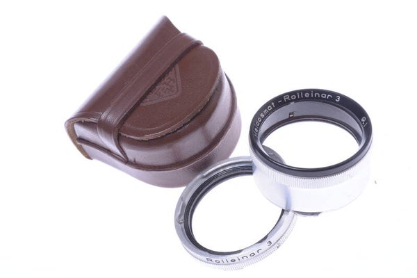 ROLLEI ROLLEIFLEX ROLLEINAR 3 CLOSE-UP PORTRAIT FILTER BAY. 1, RI TLR CAMERA