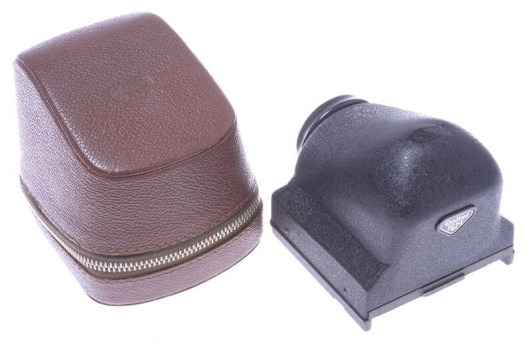 ROLLEIFLEX PRISM FINDER FOR 3.5F 2.8 TLR CAMERA W/ CASE