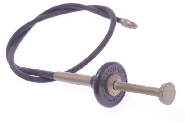 PRONTOR 40CM 15.74” REMOTE SHUTTER CABLE RELEASE NICKLE PLATED  142-1