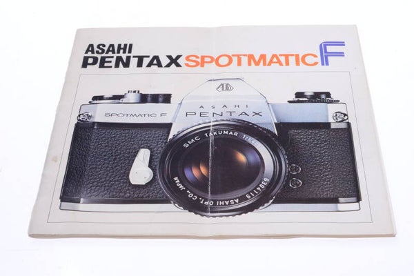 ASAHI PENTAX SPOTMATIC F CAMERA ORIGINAL INSTRUCTIONS MANUAL DUTCH 140