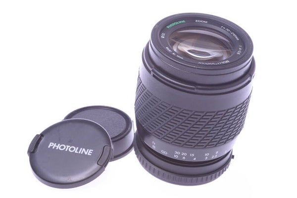 PHOTOLINE PENTAX K 70-210MM 4-5.6 ZOOM LENS 35MM SLR CAMERA