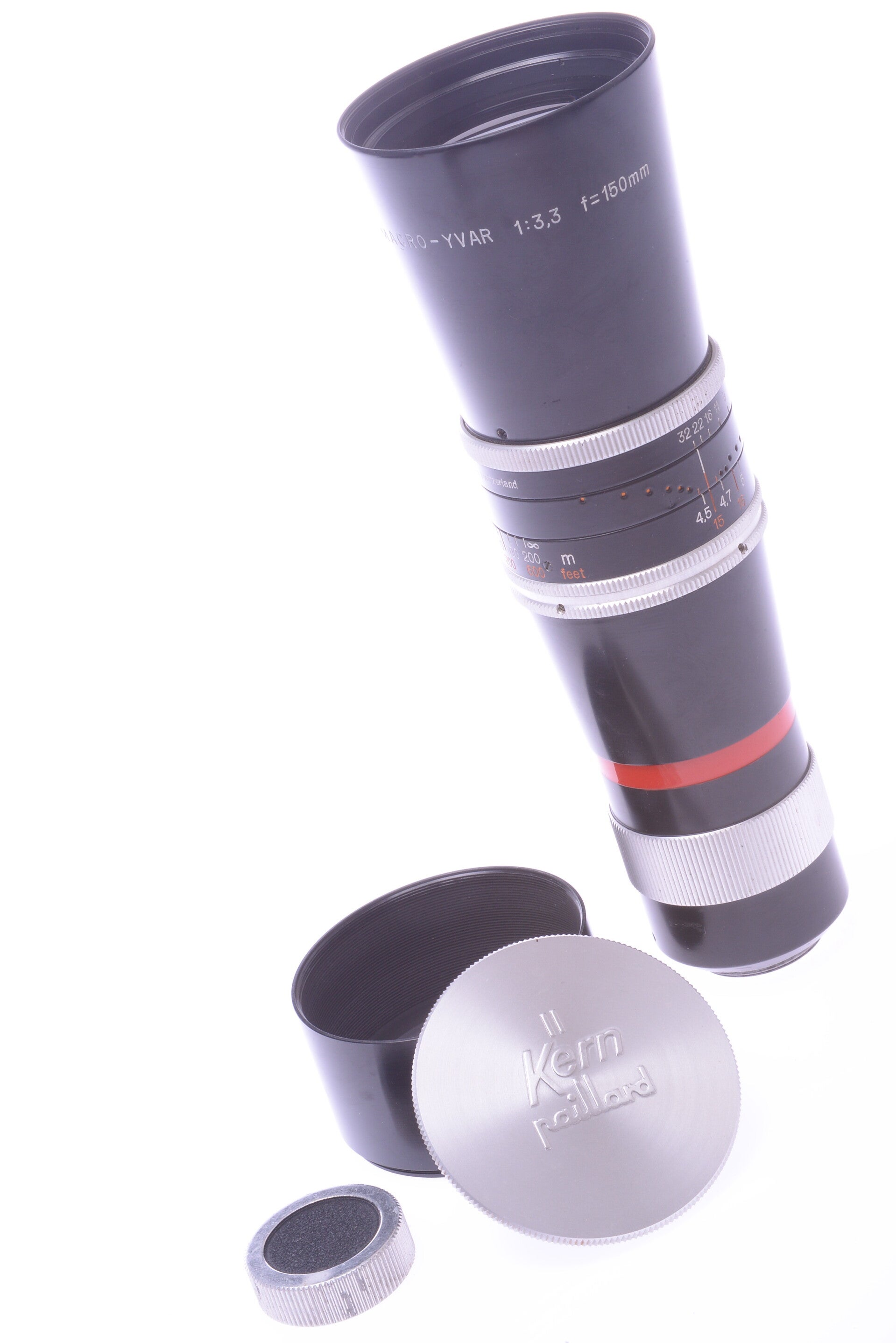 KERN MACRO-YVAR 150MM 3.3 LENS C-MOUNT 25MM SCREW MOUNT 16MM MOVIE CINE CAMERA